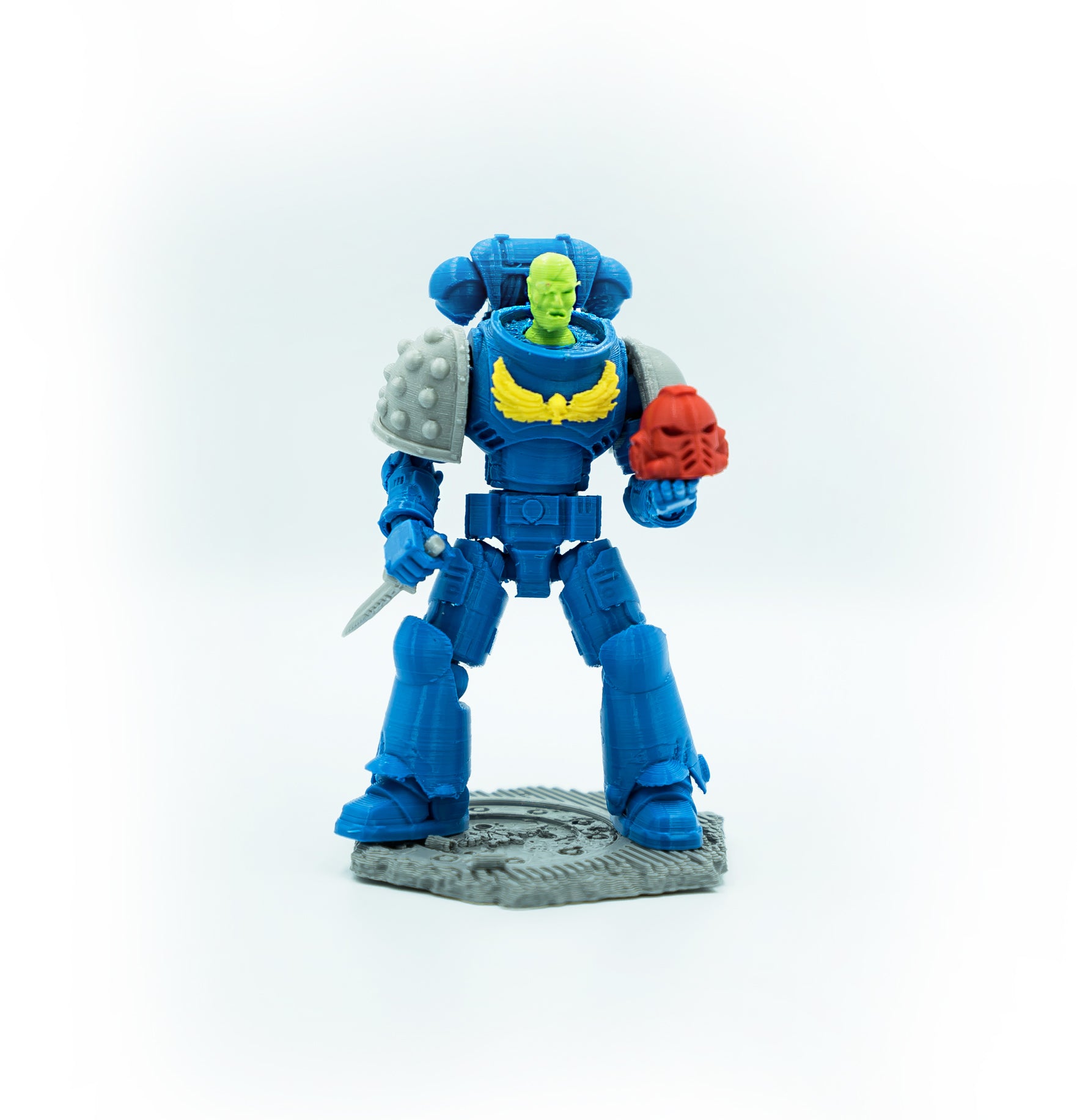 Omega Clan – Galaxy Commando
Custom 3D Printed Collectible Figure (FDM, PLA)