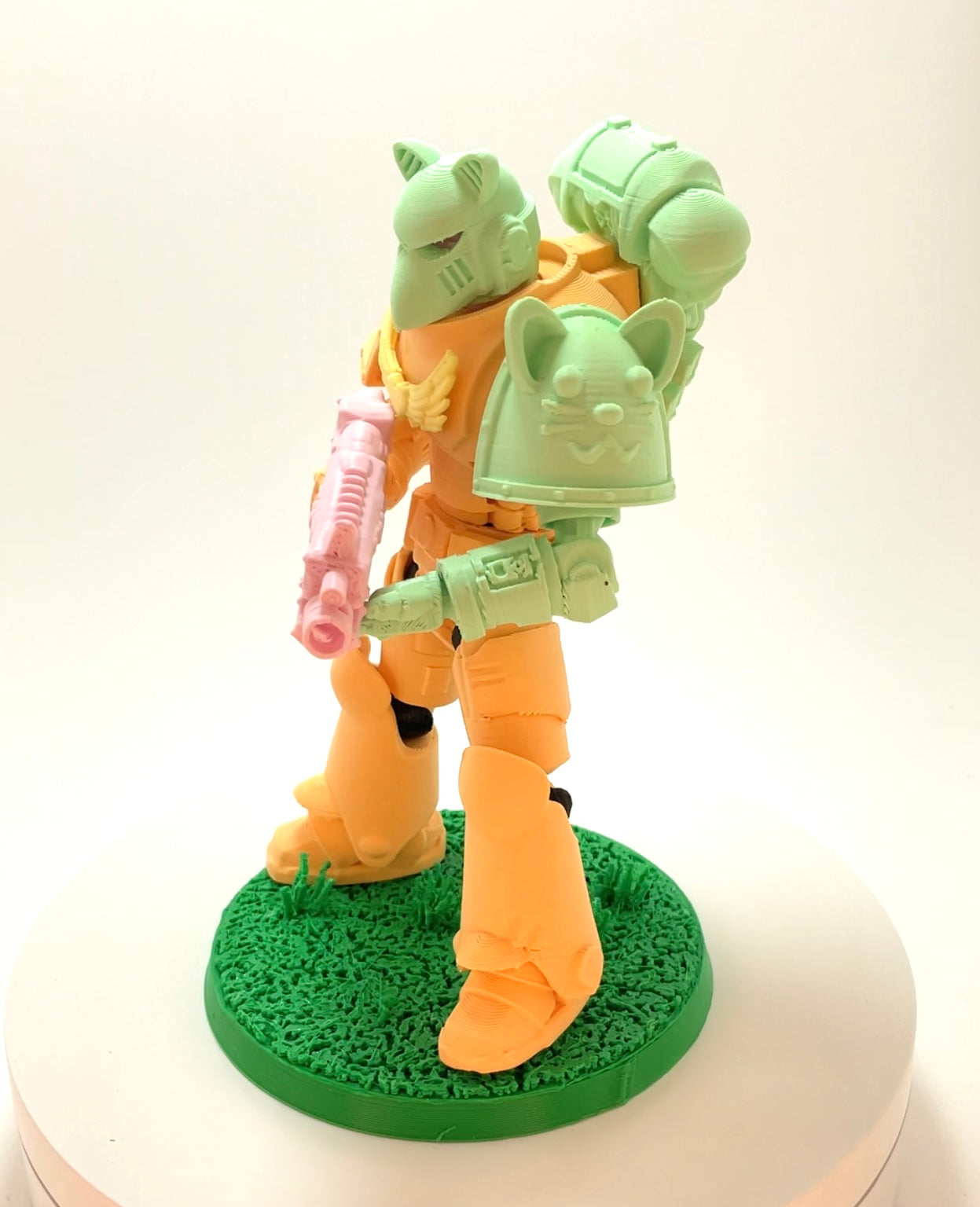 Kitten Paws – Galaxy Commando
 Custom 3D Printed Collectible Figure (FDM, PLA)