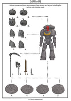 Jack O’Lantern – Galaxy Commando
Custom 3D Printed Collectible Figure (FDM, PLA)