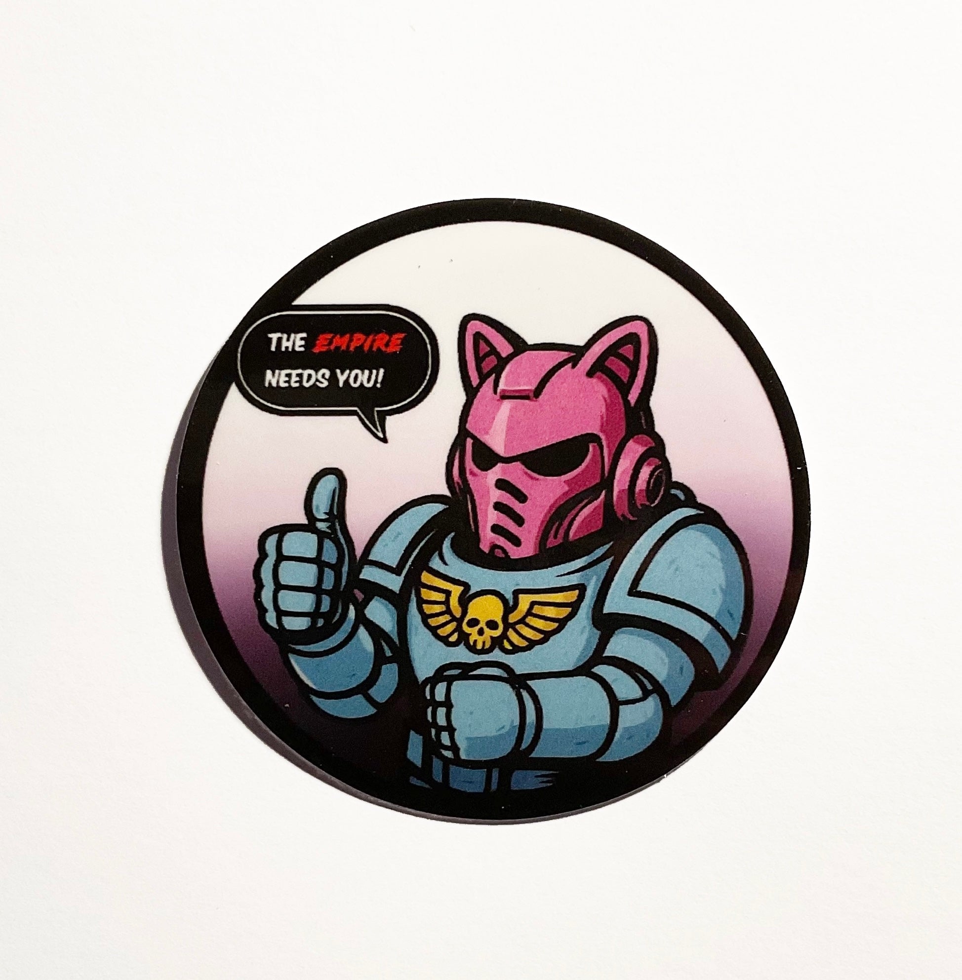 Kitten Paws – Galaxy Commando
 Custom 3D Printed Collectible Figure (FDM, PLA)