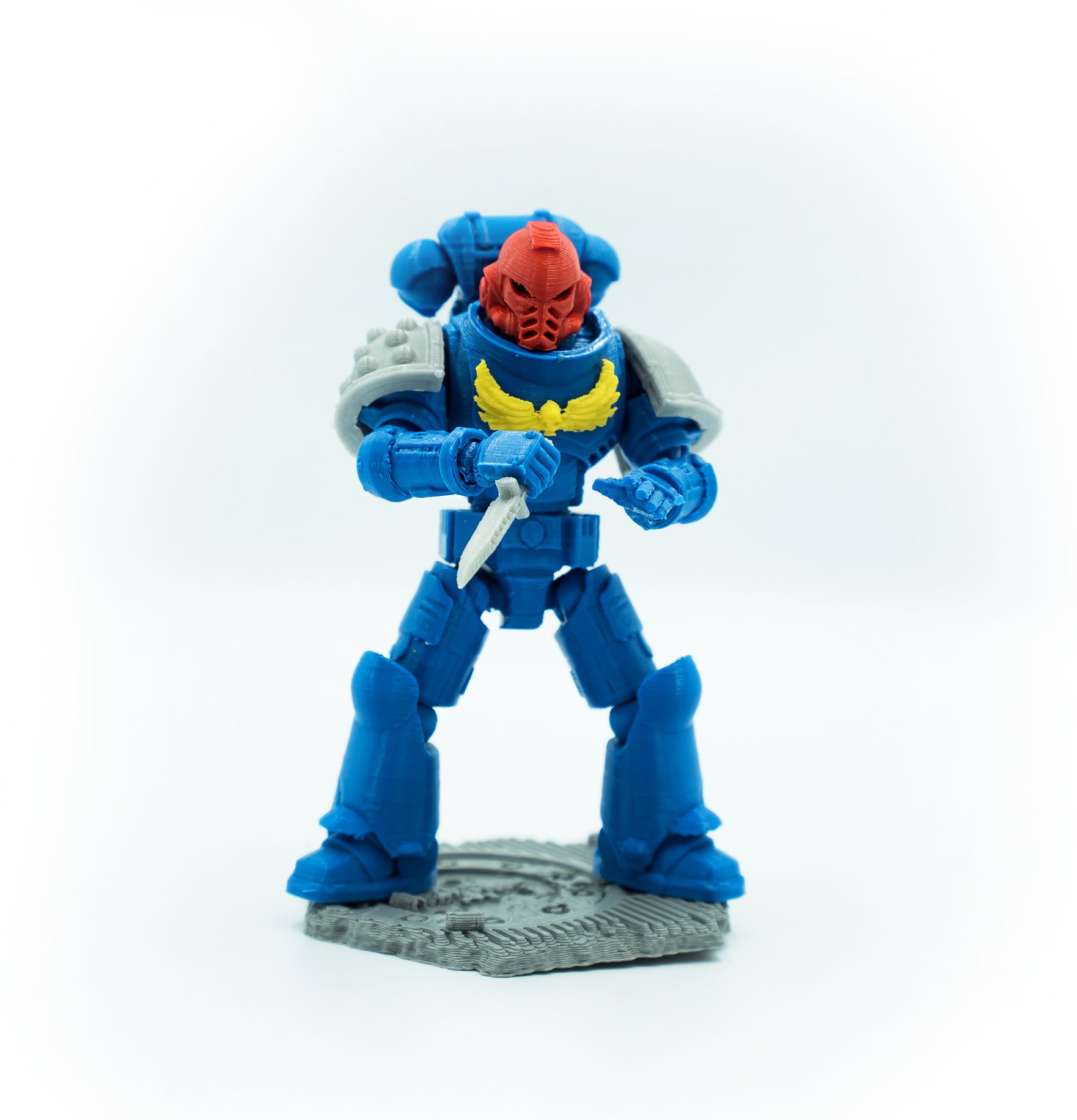 Omega Clan – Galaxy Commando
Custom 3D Printed Collectible Figure (FDM, PLA)