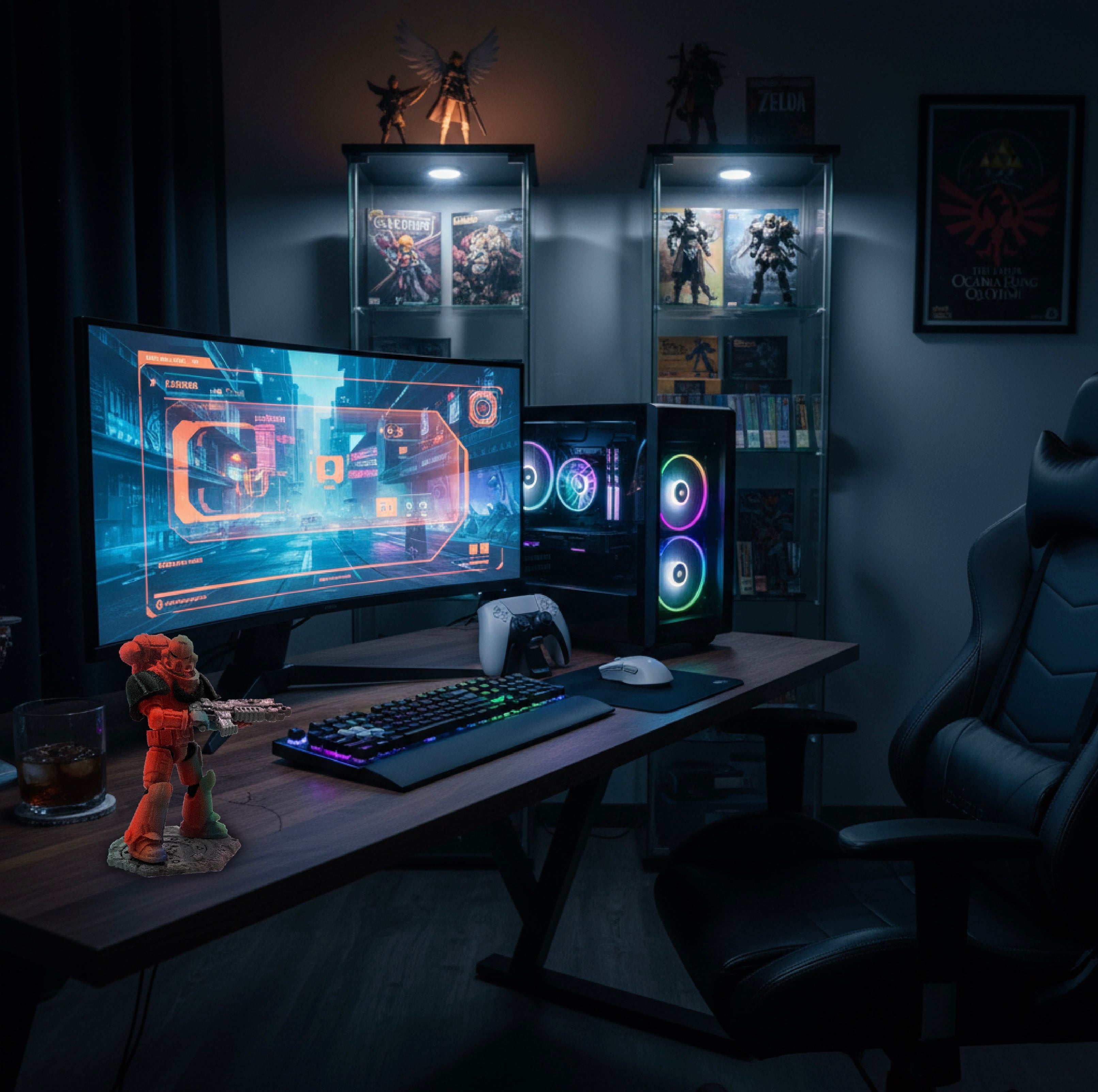 Vampires – Galaxy Commando
Custom 3D Printed Collectible Figure (FDM, PLA)