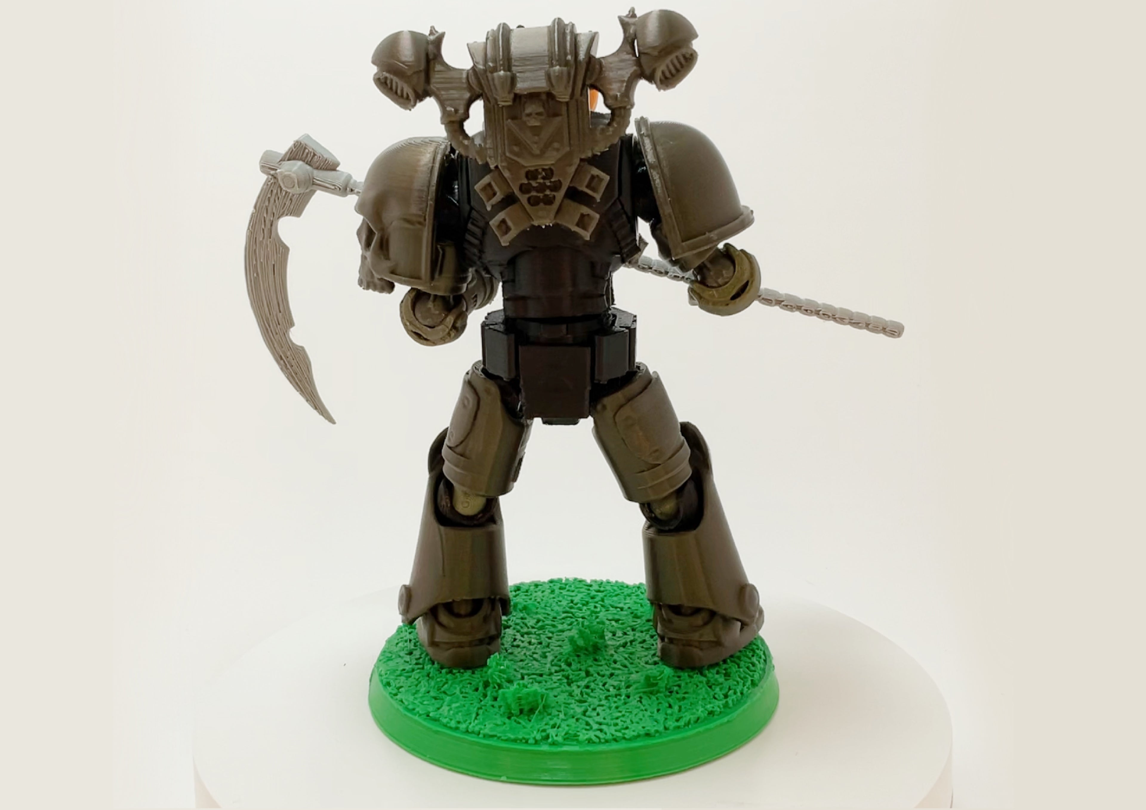 Jack O’Lantern – Galaxy Commando
Custom 3D Printed Collectible Figure (FDM, PLA)