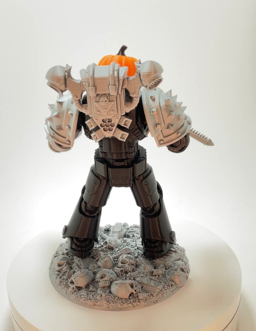 Jack O’Lantern – Galaxy Commando
Custom 3D Printed Collectible Figure (FDM, PLA)