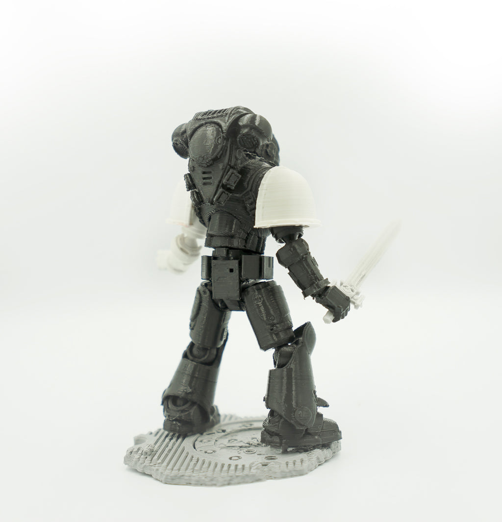 Obsidian Knights – Galaxy Commando
 Custom 3D Printed Collectible Figure (FDM, PLA)