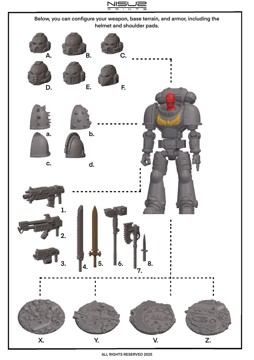 Vampires – Galaxy Commando
Custom 3D Printed Collectible Figure (FDM, PLA)