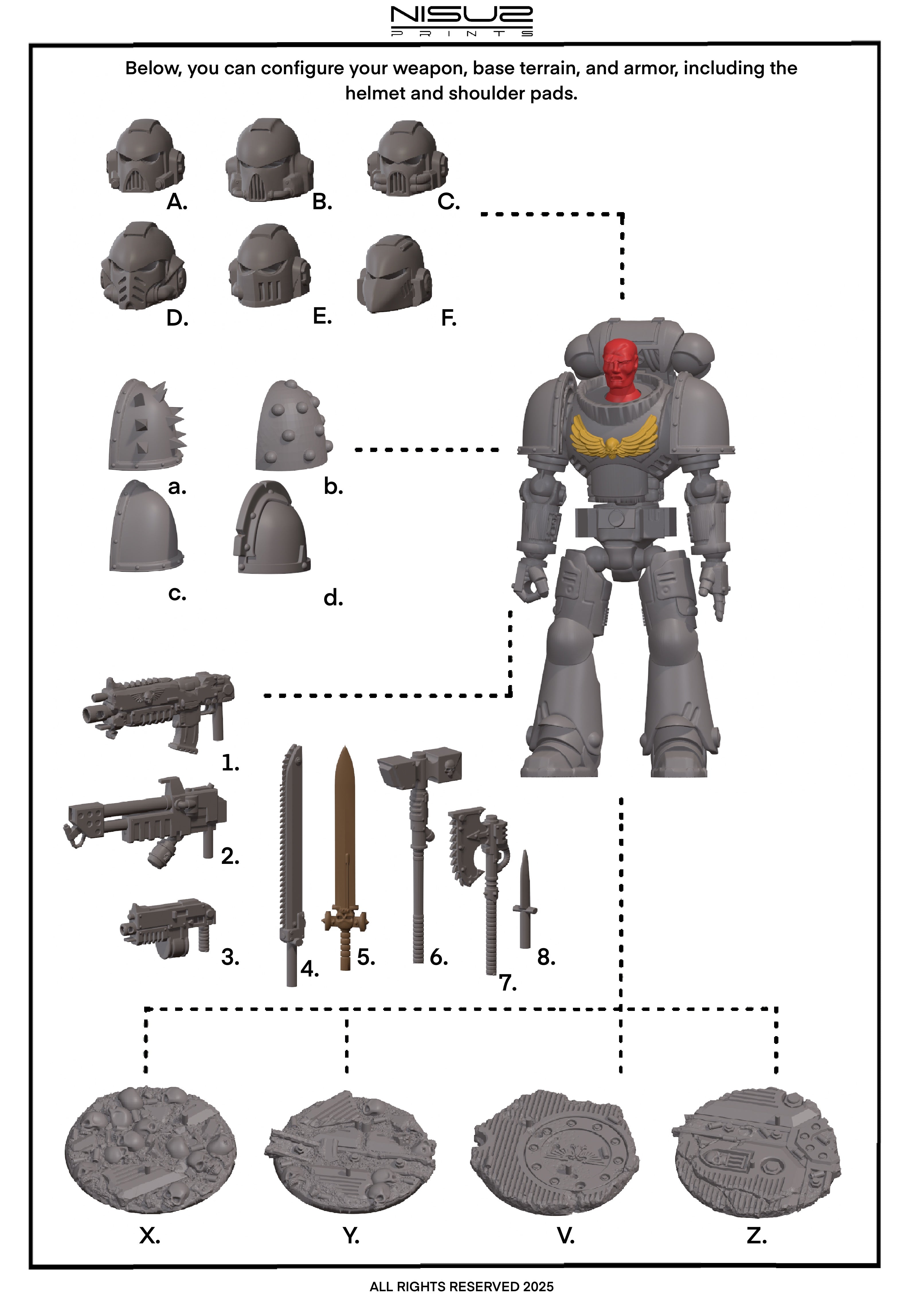 Vampires – Galaxy Commando
Custom 3D Printed Collectible Figure (FDM, PLA)
