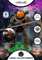 Jack O’Lantern – Galaxy Commando
Custom 3D Printed Collectible Figure (FDM, PLA)