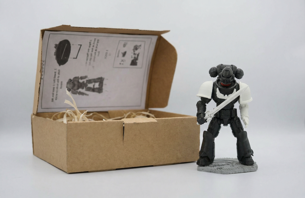 Obsidian Knights – Galaxy Commando
 Custom 3D Printed Collectible Figure (FDM, PLA)