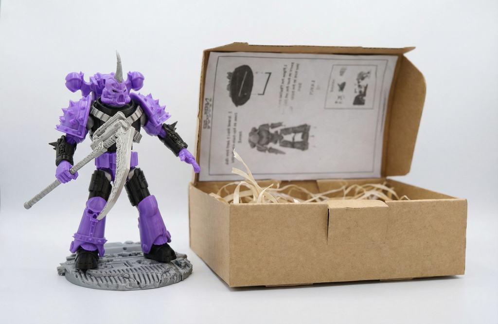 Havoc Clan - Galaxy Commando - custom 3D Printed Collectible Figure (FDM, PLA)