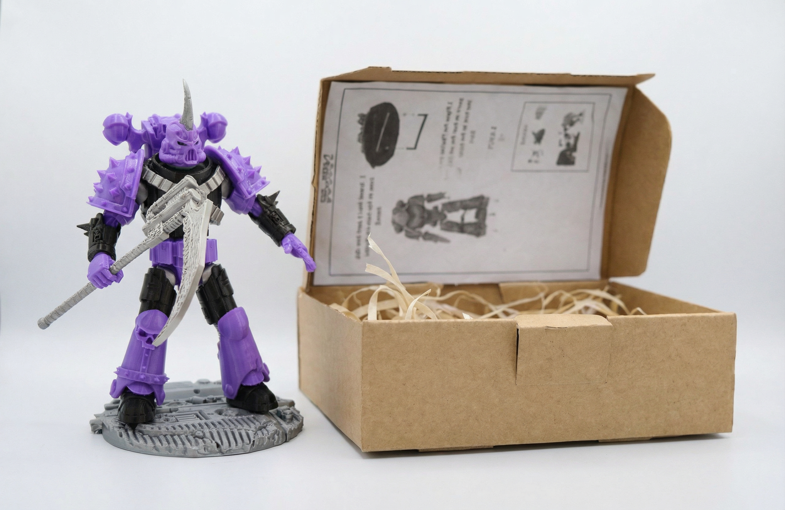 Havoc Clan - Galaxy Commando - custom 3D Printed Collectible Figure (FDM, PLA)