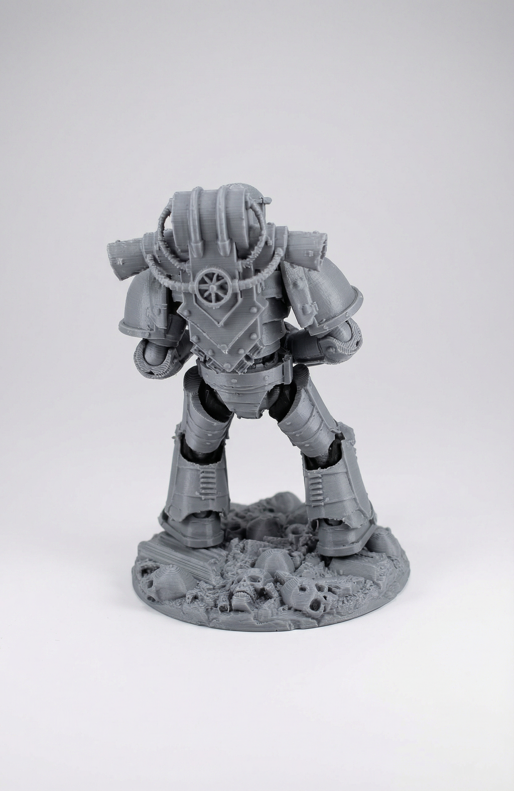 Steel Warriors - Galaxy Commando
 Custom 3D Printed Collectible Figure (FDM, PLA)