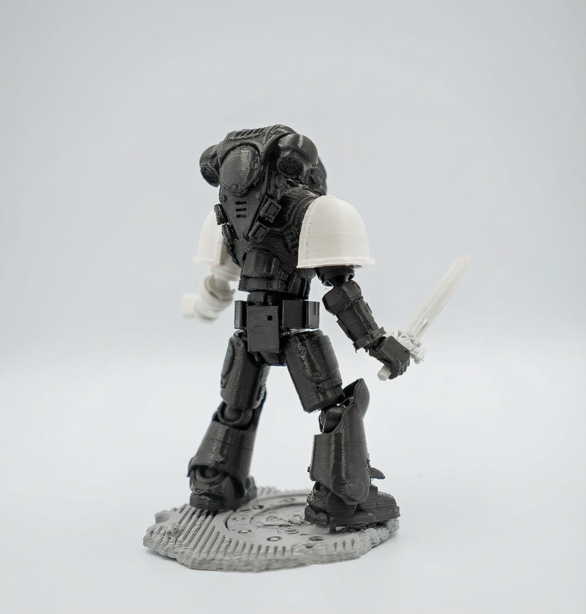 Obsidian Knights – Galaxy Commando
 Custom 3D Printed Collectible Figure (FDM, PLA)