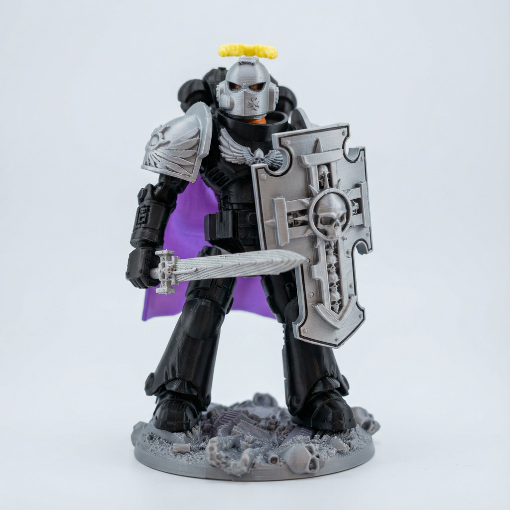 Obsidian Knights – Galaxy Commando
 Custom 3D Printed Collectible Figure (FDM, PLA)