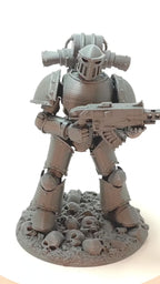 Steel Warriors - Galaxy Commando
 Custom 3D Printed Collectible Figure (FDM, PLA)