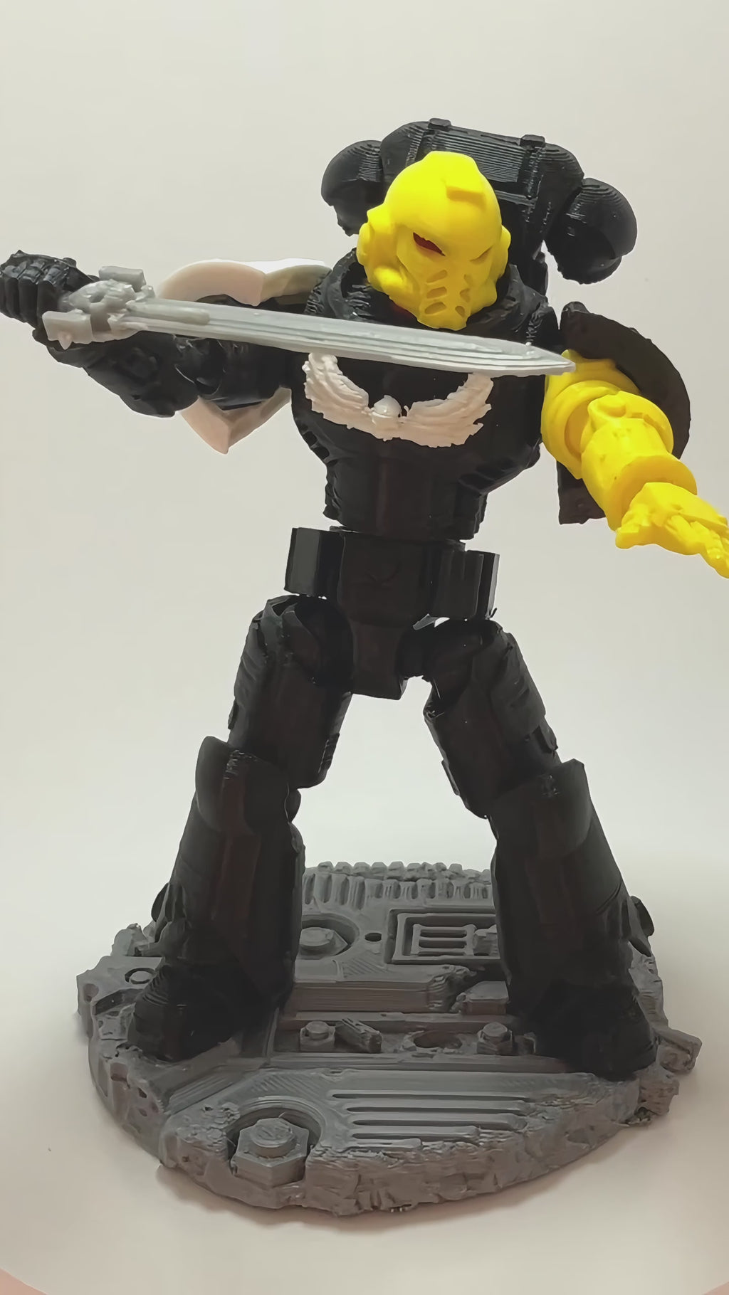 Obsidian Knights – Galaxy Commando
 Custom 3D Printed Collectible Figure (FDM, PLA)